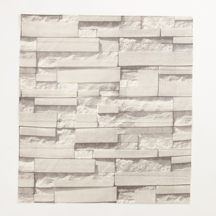 Самоклеящаяся ПВХ панель Самоклеящаяся ПВХ панель "Сланец" 69 х 70 см