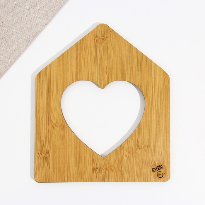 Менажница деревянная сборная «Дом», 24 х 20.6 см Менажница деревянная сборная «Дом», 24 х 20.6 см