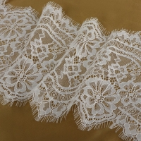 Кружево реснички, 215 мм × 3 ± 0,5 м, цвет белый Кружево реснички, 215 мм × 3 ± 0,5 м, цвет белый