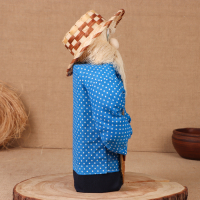 Оберег - домовой "Большой Берендей с копилкой", h = 38 см, микс Оберег - домовой "Большой Берендей с копилкой", h = 38 см, микс