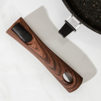 Сковорода Granit ultra original, d=28 см, съёмная ручка, антипригарное покрытие, цвет чёрный Сковорода Granit ultra original, d=28 см, съёмная ручка, антипригарное покрытие, цвет чёрный