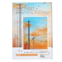 Планшет с прижимом формат А4 картон "Природа", МИКС Планшет с прижимом формат А4 картон "Природа", МИКС