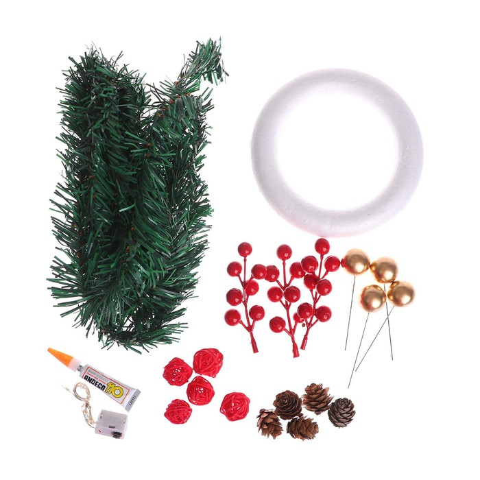 Набор для творчества &laquo;Новогодний венок своими руками&raquo;