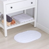 Коврик для дома Доляна «Пушистик», 38×59 см, цвет белый Коврик для дома Доляна «Пушистик», 38×59 см, цвет белый