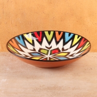 Ляган Риштанская керамика "Атлас", 33 см Ляган Риштанская керамика "Атлас", 33 см