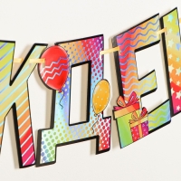 Гирлянда голография на ленте &laquo;С Днем Рождения&raquo;, шарики, длина 150 см