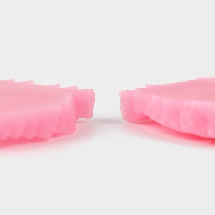 Молд Доляна &laquo;Листва&raquo;, силикон, 8,2&times;6,3 см, цвет розовый