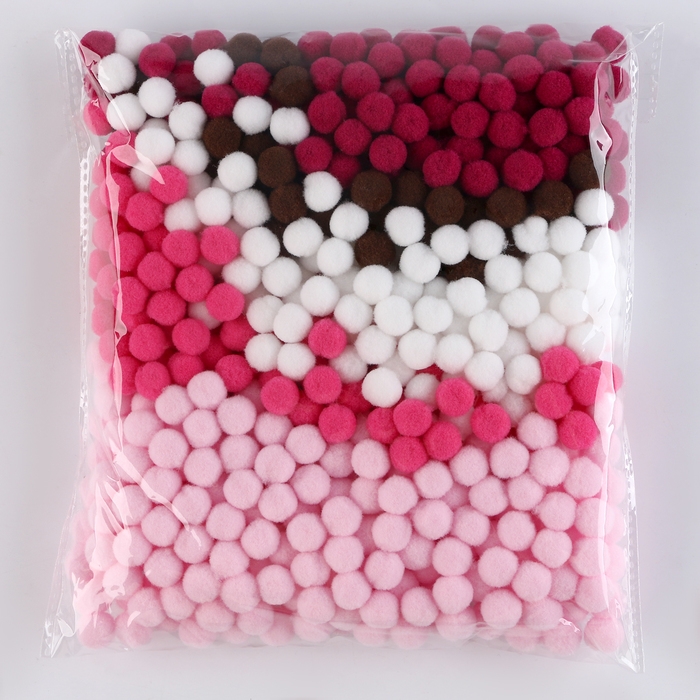 Аппликация помпошками &laquo;Медвежонок&raquo;, размер &mdash; 20 &times; 20 см, клей 30 мл