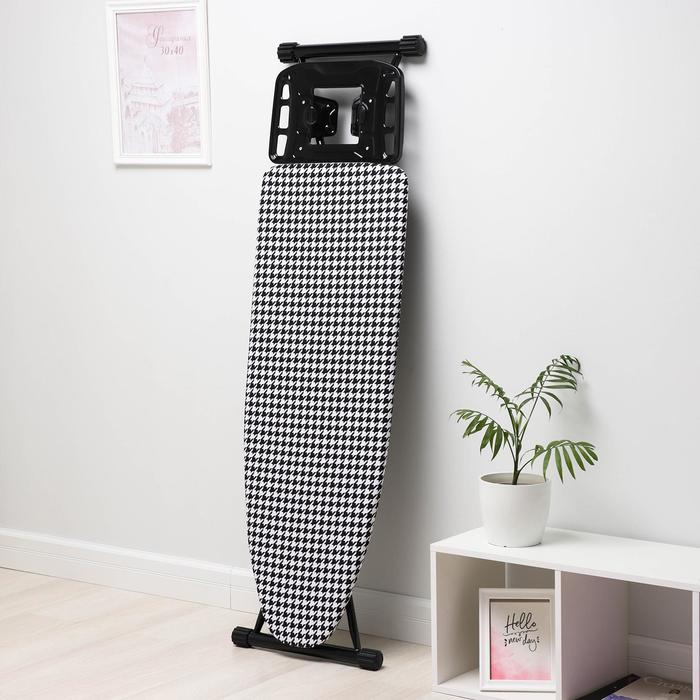 Доска гладильная &laquo;Гусиная лапка&raquo;, 123,5&times;46 см, регулируемая высота до 90 см