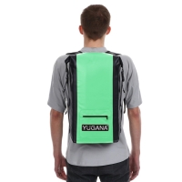 Герморюкзак YUGANA, ПВХ, водонепроницаемый 15 литров, зеленый Герморюкзак YUGANA, ПВХ, водонепроницаемый 15 литров, зеленый