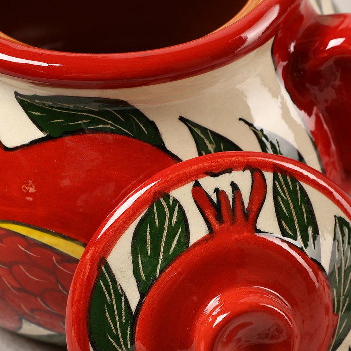 Сахарница Риштанская Керамика Сахарница Риштанская Керамика "Гранат", 500 мл 10402720