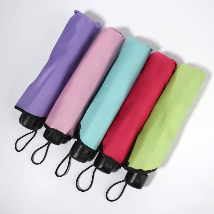 Зонт механический &laquo;Juicy&raquo;, с проявляющимся рисунком, 4 сложения, 8 спиц, R = 46/55 см, D = 110 см, цвет МИКС