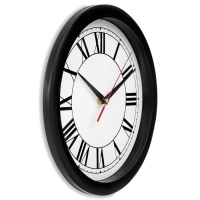 Часы настенные, d-28 см, интерьерные, Классика, бесшумные