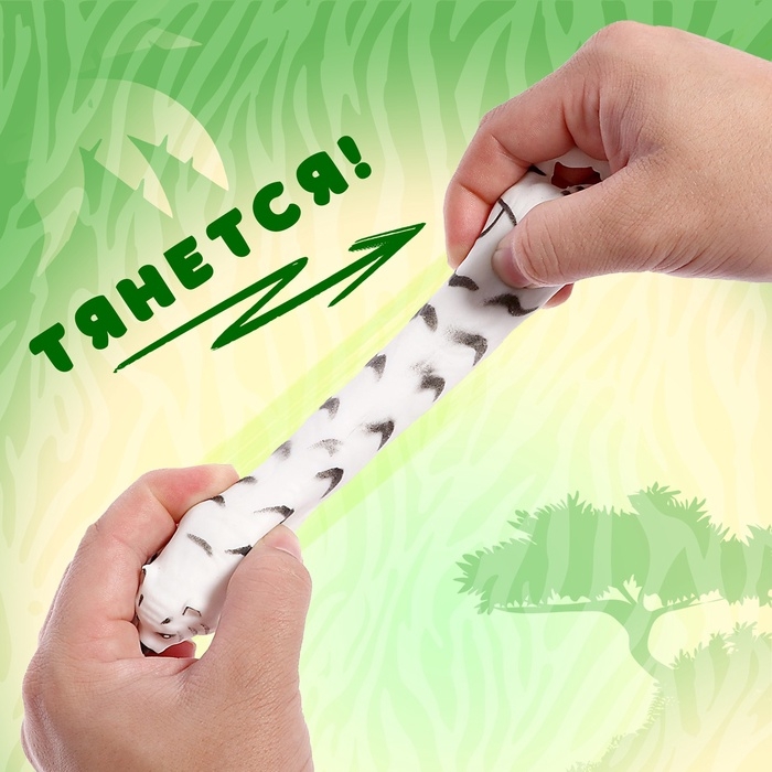 Фигурка-тянучка &laquo;Тигр&raquo;, цвет МИКС