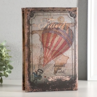 Сейф-книга дерево, кожзам, зеркало "Полёт на воздушном шаре" 24х16х5 см Сейф-книга дерево, кожзам, зеркало "Полёт на воздушном шаре" 24х16х5 см