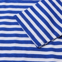 Тельняшка мужская, цвет белый/синий, размер 48