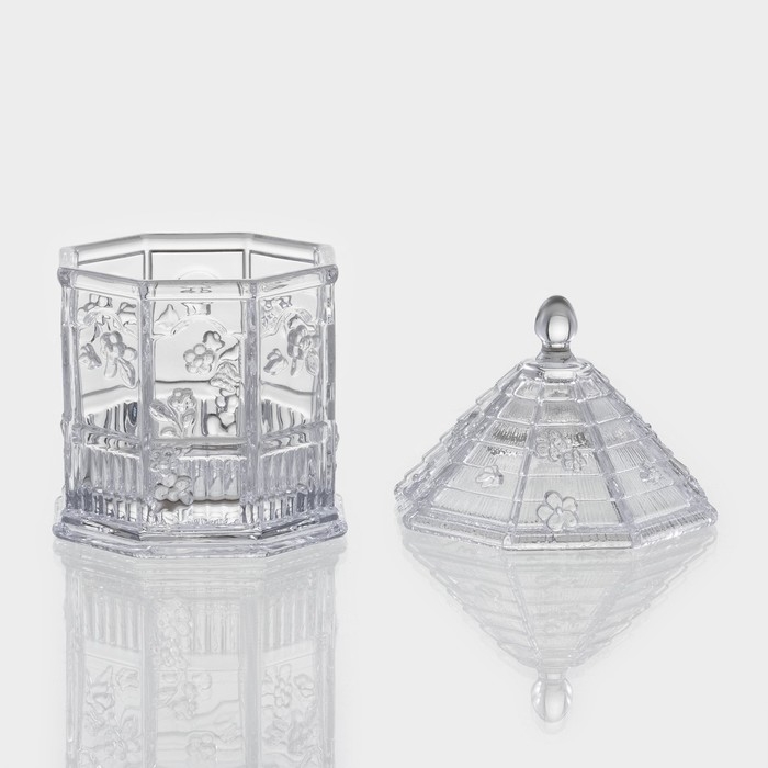 Конфетница стеклянная &laquo;Беседка&raquo;, 300 мл