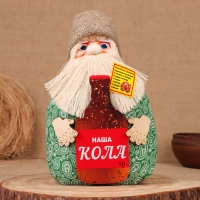 Домовой "Добрыня с колой", 28х15х13 см Домовой "Добрыня с колой", 28х15х13 см