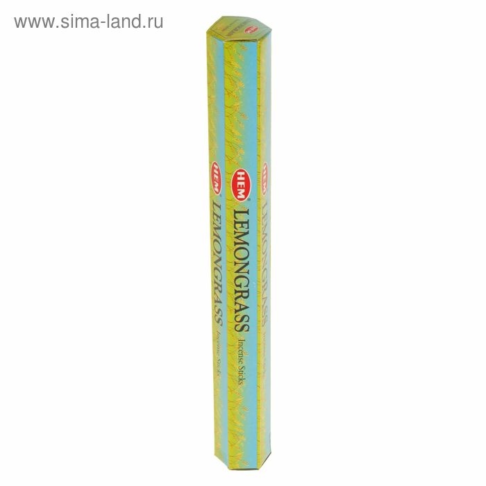 Благовония Благовония "HEM" 20 палочек угольные Лемонграсс