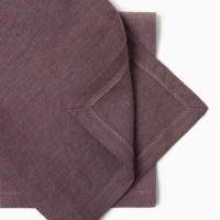 Набор салфеток Этель цв.1463, 30х40 см - 4 шт,100% лён 170 г/м2