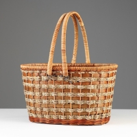 Корзина плетеная "Пикник", без крышки, 40х29х24/43 см Корзина плетеная "Пикник", без крышки, 40х29х24/43 см