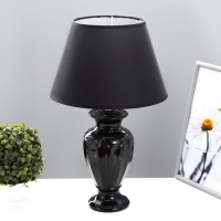 Лампа настольная "Вазалия" 1хЕ27 40Вт черный 28х28х45 см RISALUX Лампа настольная "Вазалия" 1хЕ27 40Вт черный 28х28х45 см RISALUX