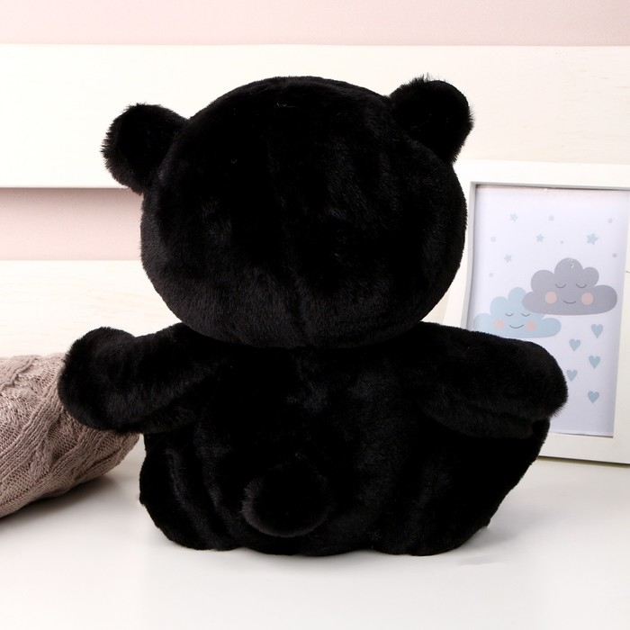 Мягкая игрушка &laquo;Мишка&raquo;, 25 см, цвет чёрный