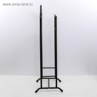 Вешалка костюмная, 37×34×104 см, цвет чёрный Вешалка костюмная, 37×34×104 см, цвет чёрный