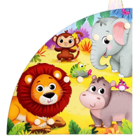 Стеллаж для поделок &laquo;Самые талантливые&raquo;, 632 &times; 300 &times; 372 мм, цвет бело-жёлтый