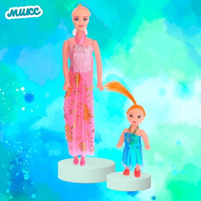 Кукла-модель «Каролина» с малышкой, МИКС Кукла-модель «Каролина» с малышкой, МИКС