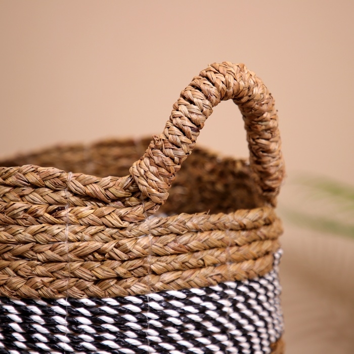 Корзина плетёная 35х35х40 см