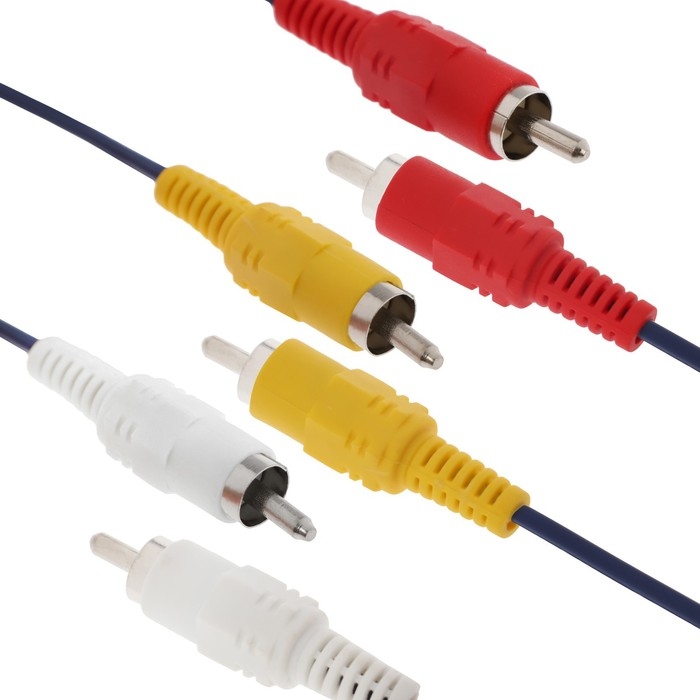 Кабель Luazon KDGN-001, 3xRCA (M) - 3xRCA (M), 1.5 м