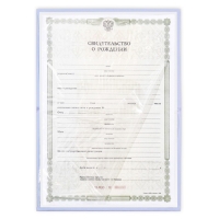 Папка для свидетельства о рождении &laquo;Наше чудо&raquo;, зайки, А5