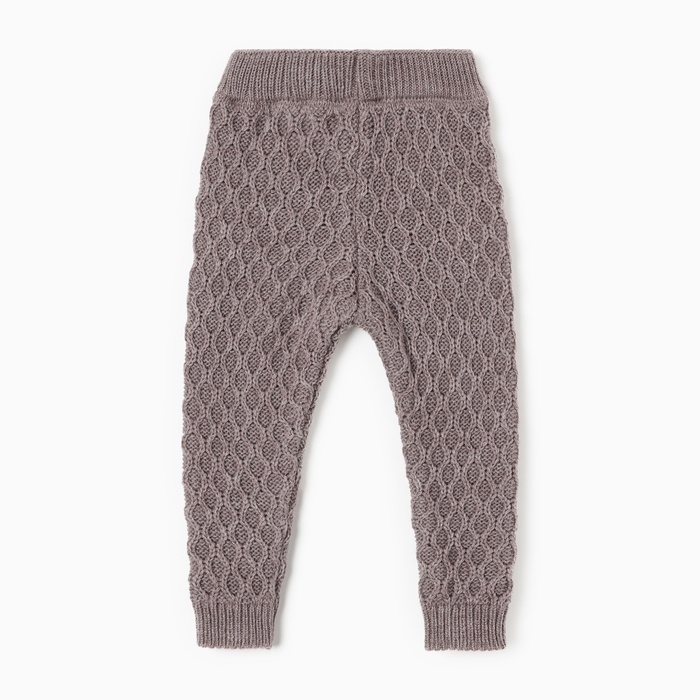 Брюки детские вязаные MINAKU, цвет кофейный, рост 86-92 см Брюки детские вязаные MINAKU, цвет кофейный, рост 86-92 см