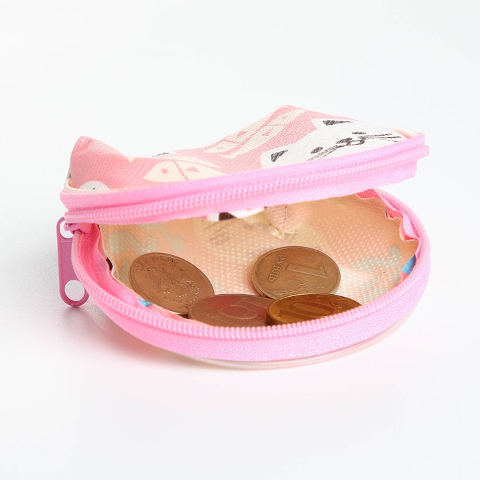 Кошелёк на молнии &laquo;Выбражулька&raquo;, цвет МИКС