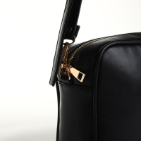 Сумка женская через плечо TEXTURA, маленького размера, цвет чёрный