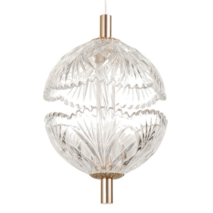 Светильник BayerLux "Айна" 8Вт LED золото 13,5х13,5х19см