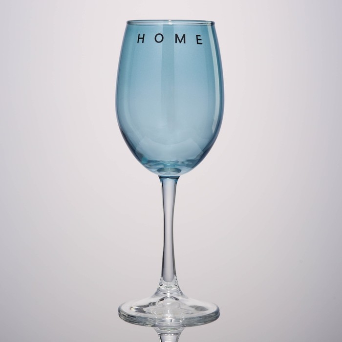 Бокал для вина &laquo;Home&raquo;, 360 мл, синий