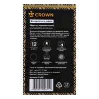 Маркер перманентный Crown Multi Marker Super Slim, 1.0 мм, пулевидный, чёрный Маркер перманентный Crown Multi Marker Super Slim, 1.0 мм, пулевидный, чёрный