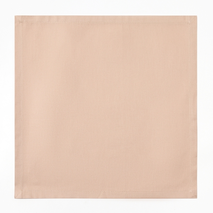 Набор салфеток с декорат. кольцами Этель Base 40х40 см - 2 шт, 100% хлопок