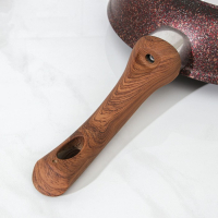 Сковорода Granit ultra red, d=26 см, пластиковая ручка, стеклянная крышка, антипригарное покрытие, цвет коричневый Сковорода Granit ultra red, d=26 см, пластиковая ручка, стеклянная крышка, антипригарное покрытие, цвет коричневый