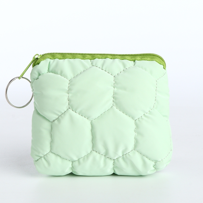 Кошелёк женский на молнии, цвет зелёный Кошелёк женский на молнии, цвет зелёный