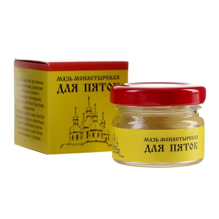 Мазь &laquo;Монастырская Для пяток&raquo;, 25 мл, "Бизорюк"