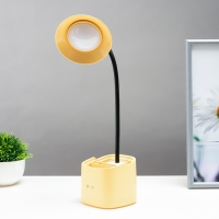 Настольная лампа сенсорная 16848/1YL LED 2Вт USB АКБ желтый 9,5х9,5х38 см RISALUX Настольная лампа сенсорная 16848/1YL LED 2Вт USB АКБ желтый 9,5х9,5х38 см RISALUX