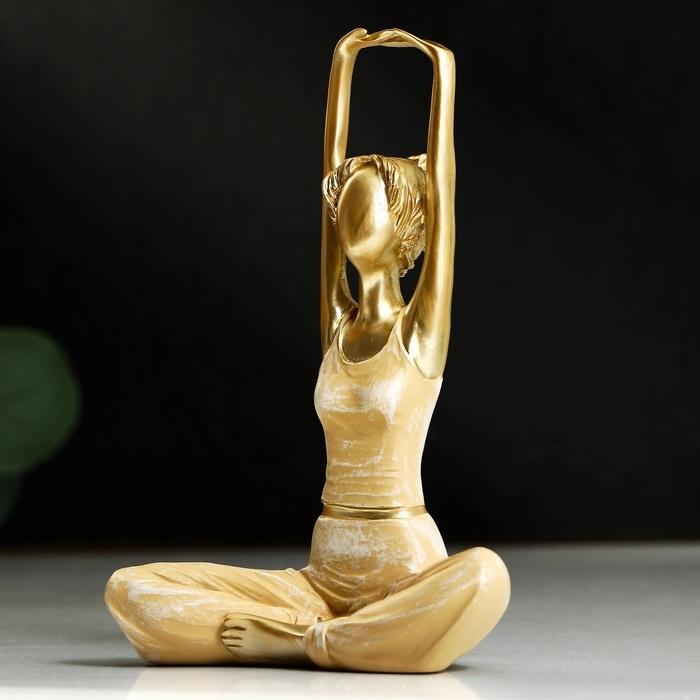 Статуэтка полистоун &laquo;Йогиня&raquo; 12 х 6 х 15 см