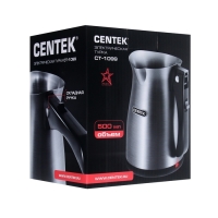 Турка электрическая Centek CT-1099 SS, 480 Вт, 0.5 л, серебристая Турка электрическая Centek CT-1099 SS, 480 Вт, 0.5 л, серебристая