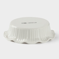 Форма для выпечки из жаропрочной керамики Доляна «Маффин», 14×3,5 см, цвет белый Форма для выпечки из жаропрочной керамики Доляна «Маффин», 14×3,5 см, цвет белый