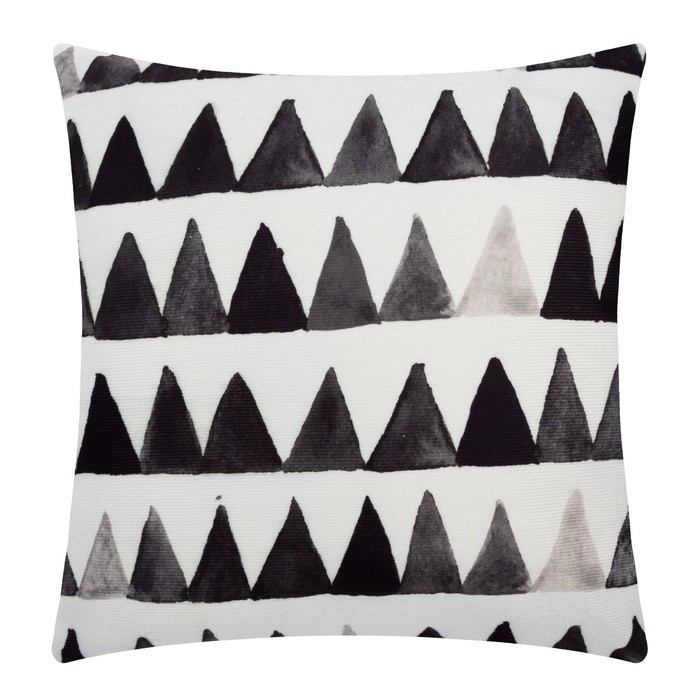 Наволочка декоративная Этель Акварель Наволочка декоративная Этель Акварель"Треугольники" 40 х 40 см, велюр