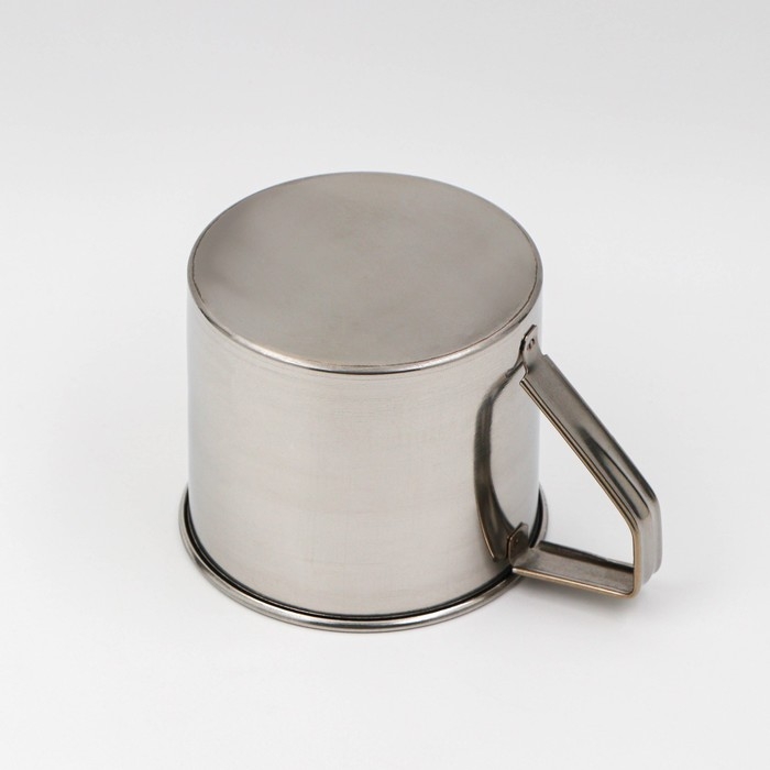 Кружка из нержавеющей стали, 500 мл, d=10 см