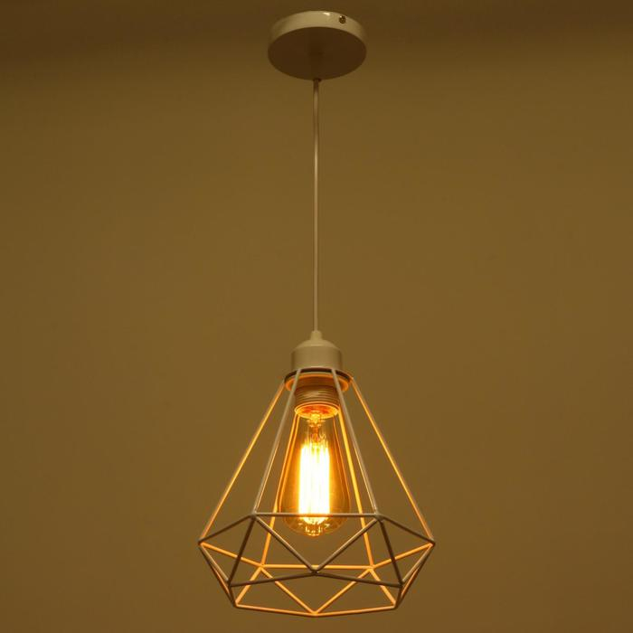 Светильник BayerLux "Адри" 1х60Вт E27 белый 16х16х100 см.